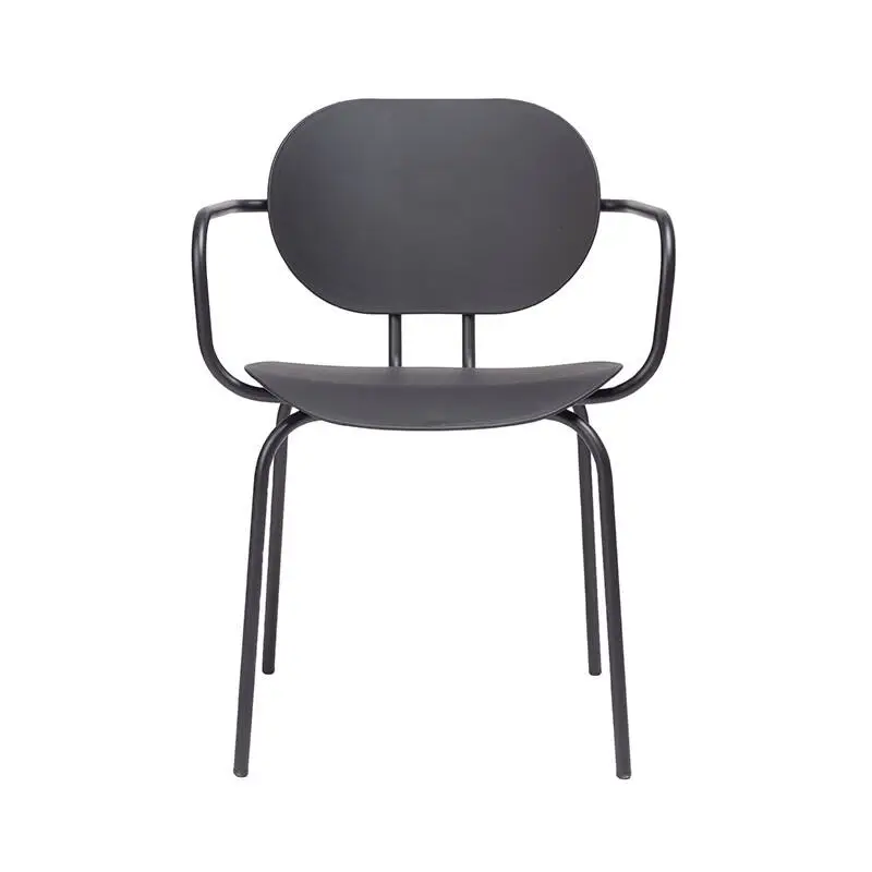 Chaise HARI PP indoor avec accoudoirs Noir / NoirONDARRETA Bon Marché