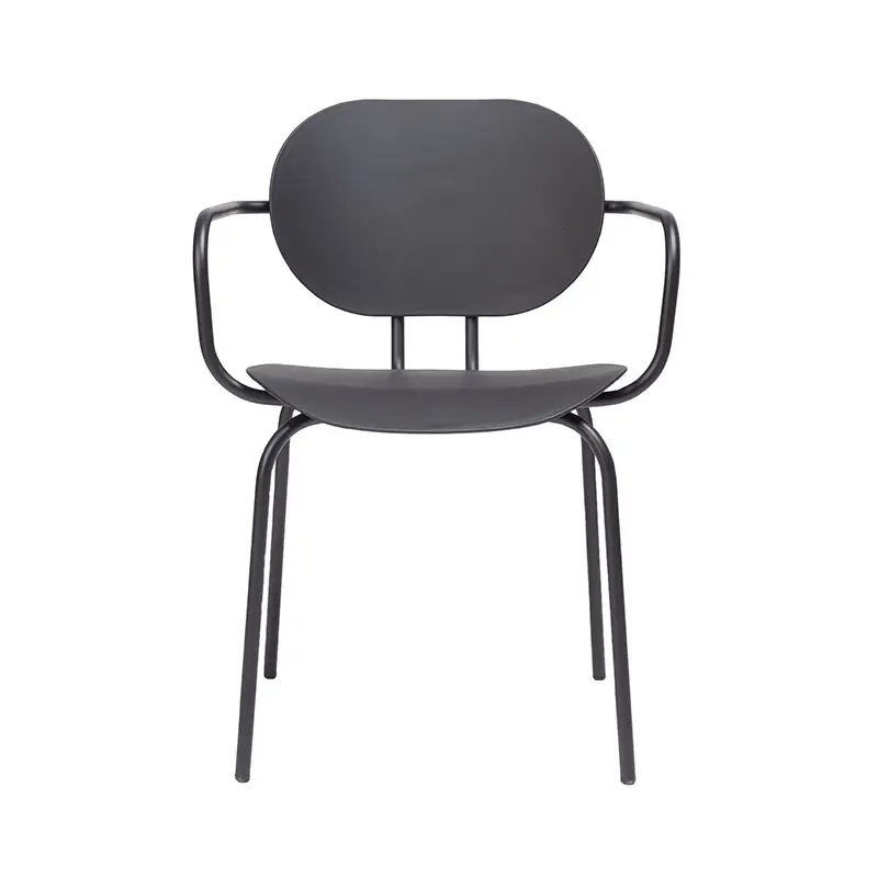 Chaise extérieure HARI PP outdoor avec accoudoirs Noir / NoirONDARRETA Marque