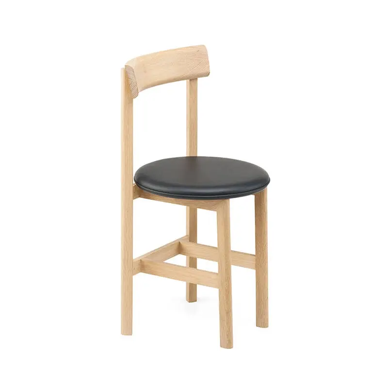 Prix Bas Dining Chair PETIT 4 Black leatherDE LA ESPADA