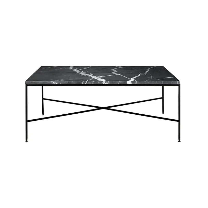 Table basse PLANNER 100x100 CharbonFRITZ HANSEN Bon Plan
