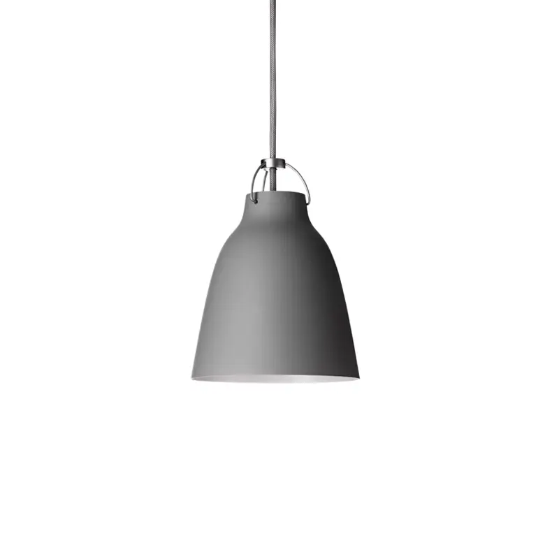 Prix Bas Suspension CARAVAGGIO P1 Gris 45 mat/ câble grisFRITZ HANSEN