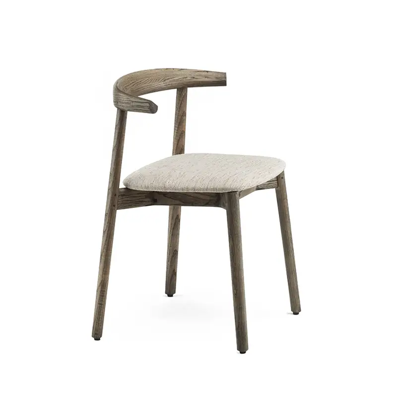 Chaise ANDO ASSISE TISSU Frêne huilé noir / Sonar 113DE LA ESPADA Must-Have