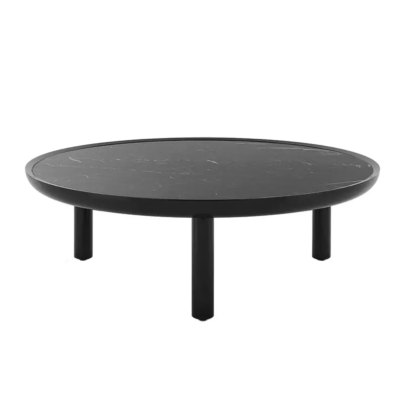 Offre Spéciale Table basse K-TOP Ø 105 Noir marquinaKARTELL