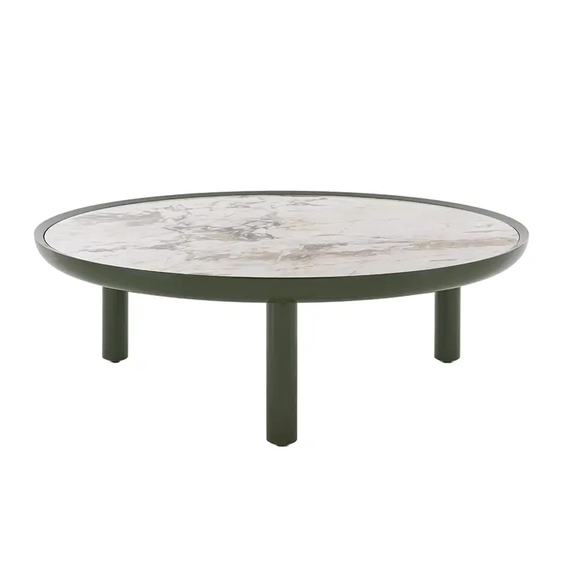 Authentique Coffee Table K-TOP Ø 105 Symphony green KARTELL