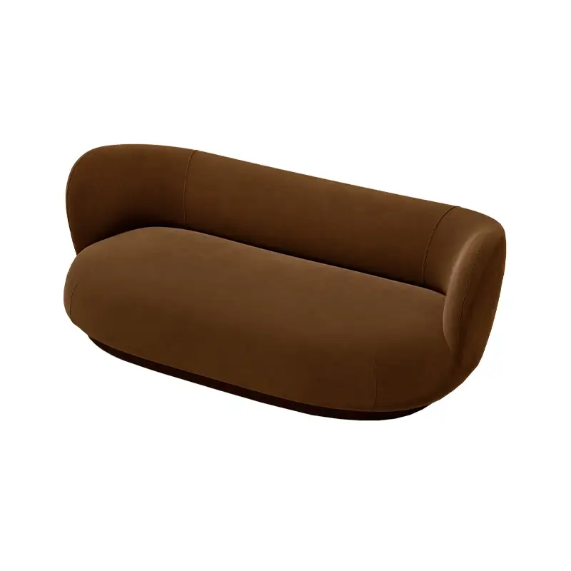 Promotion Sofa RICO Lounger Rich Velvet Soft brownFERM LIVING