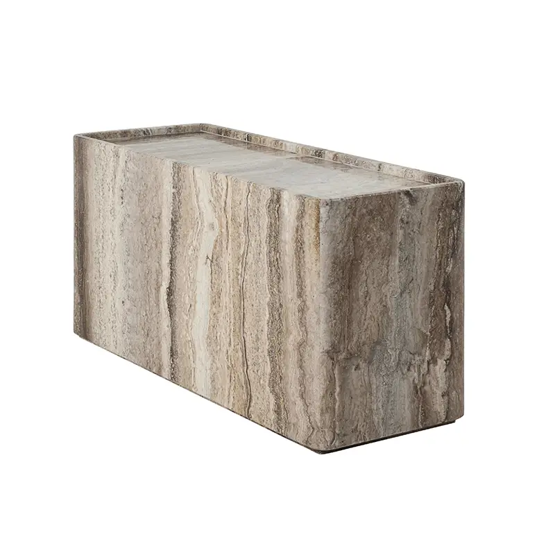 Prix Promo Table d&rsquo;appoint guéridon PIETRA 30×80 Lively SepiaGUBI