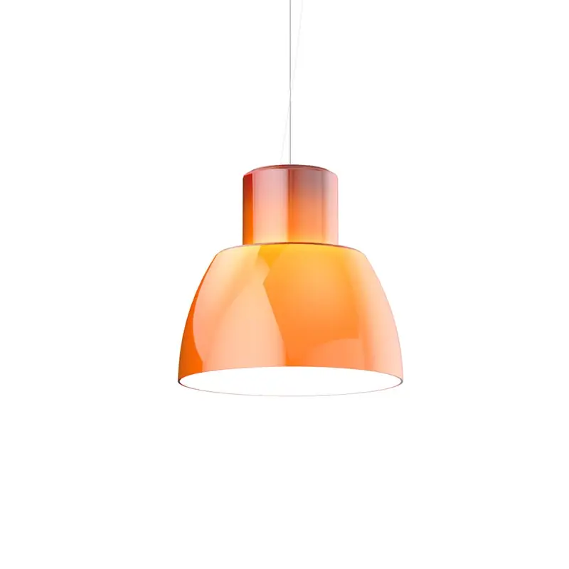 Certifié Pendant Light LOROSAE Ø 30 Sicilian orangeNEMO LIGHTING