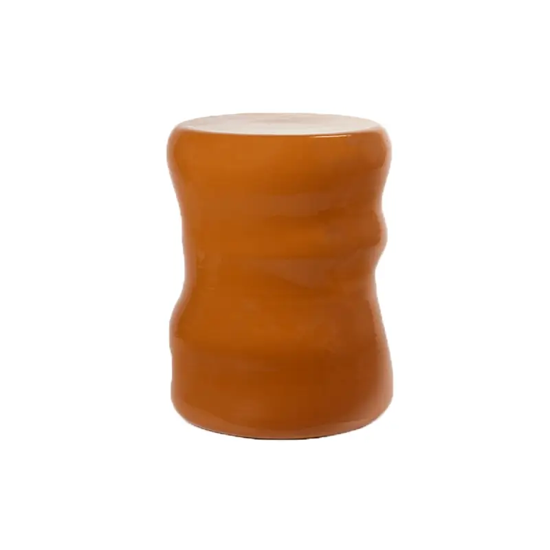 Tabouret PAWN ORGANIC H 45 Orange rouilleSERAX Commander Maintenant