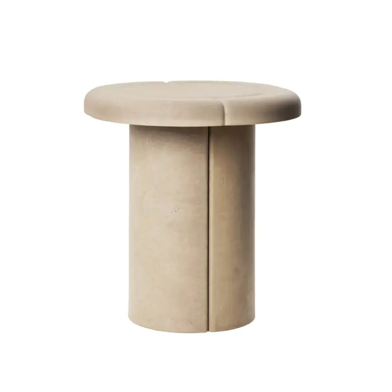 Table d&rsquo;appoint guéridon ALDER SableMATER Pas Cher