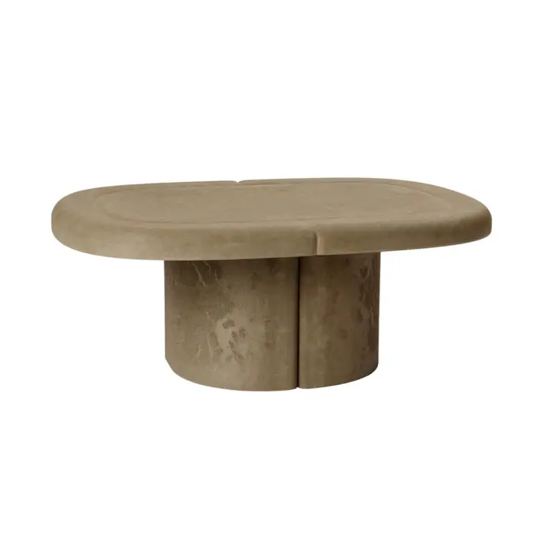 Table basse ALDER LOUNGE OVALE Gris terreMATER Seulement Aujourd'hui