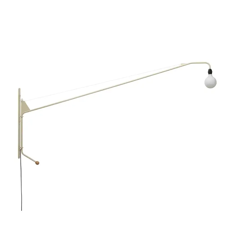 Nouveauté Wall light POTENCE Prouvé Blanc ColombeVITRA