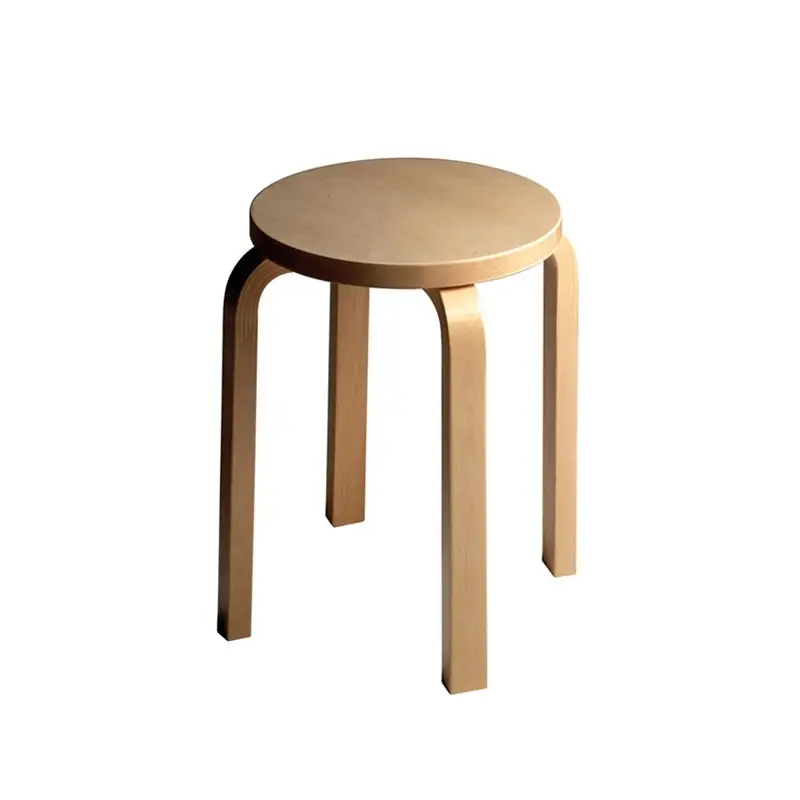 Meilleure Vente Tabouret E60 4 pieds BouleauARTEK