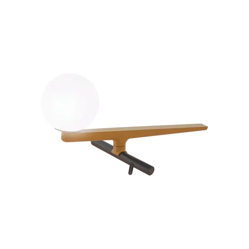 Livraison Express Table Lamp YANZI Laiton, noirARTEMIDE