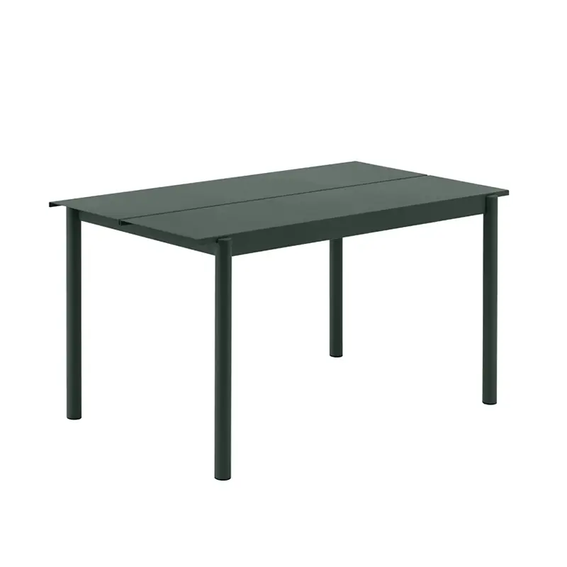 Table extérieure LINEAR STEEL Vert foncéMUUTO Achat Immédiat