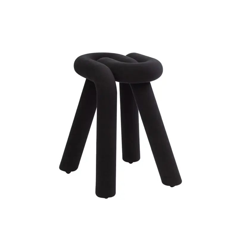 Satisfait Ou Remboursé Tabouret BOLD NoirMOUSTACHE