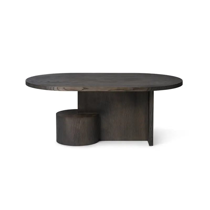 Table basse INSERT Frêne teinté noirFERM LIVING Nouvelle Collection