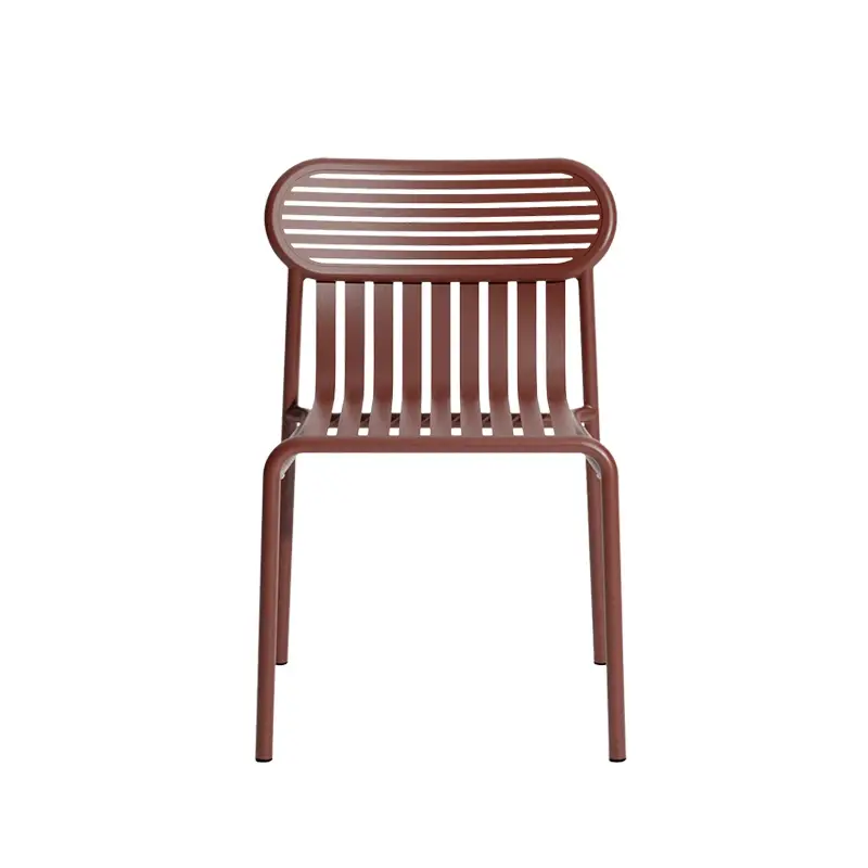 Bon Marché Chaise extérieure WEEK-END Rouge brunPETITE FRITURE