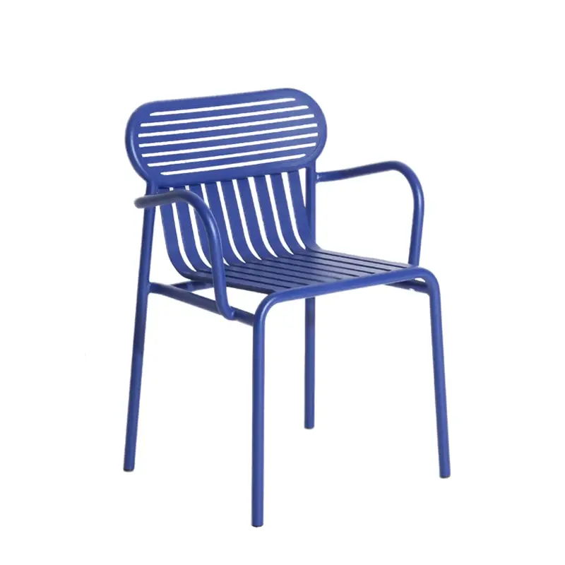 Outdoor Chair and Small Lounge Chair WEEK-END BluePETITE FRITURE Meilleur Prix