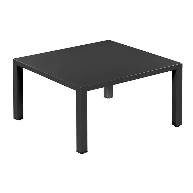 Authentique Table basse extérieure ROUND NoirEMU