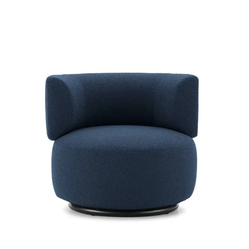 Easy chair K-WAIT Bouclé Bouclé bleuKARTELL Haute Qualité