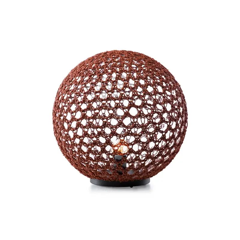 Lampe à poser MONSIEUR LEBONNET Ø 60 BriqueTRIBU Commande En Gros
