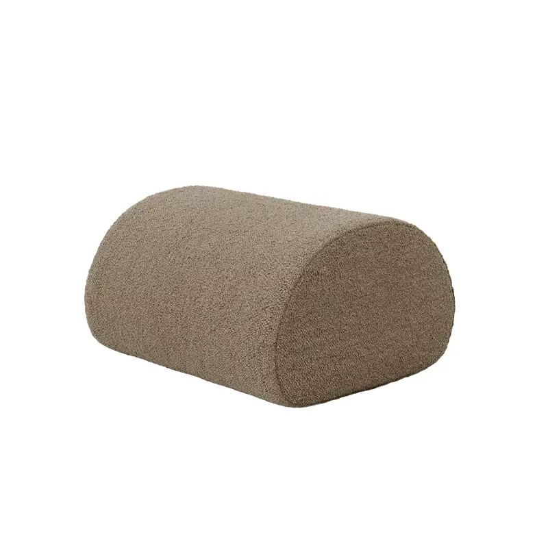 Produit De Marque Pouf ROULI Bouclé SableFERM LIVING