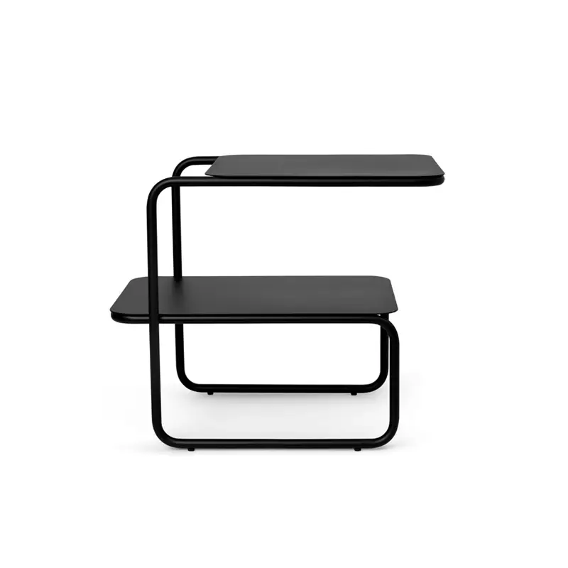 Table d&rsquo;appoint guéridon LEVEL NoirFERM LIVING Expédition Rapide