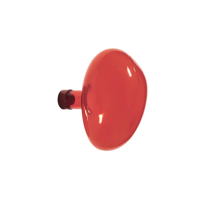 Wall Hook BUBBLE Coat hook large VermilionPETITE FRITURE Meilleure Vente