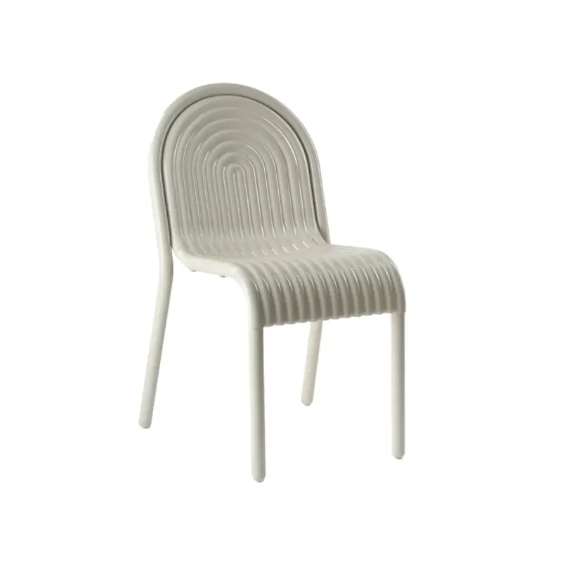 Certifié Outdoor Chair and Small Lounge Chair 01 GrooveSide PuttyTOM DIXON