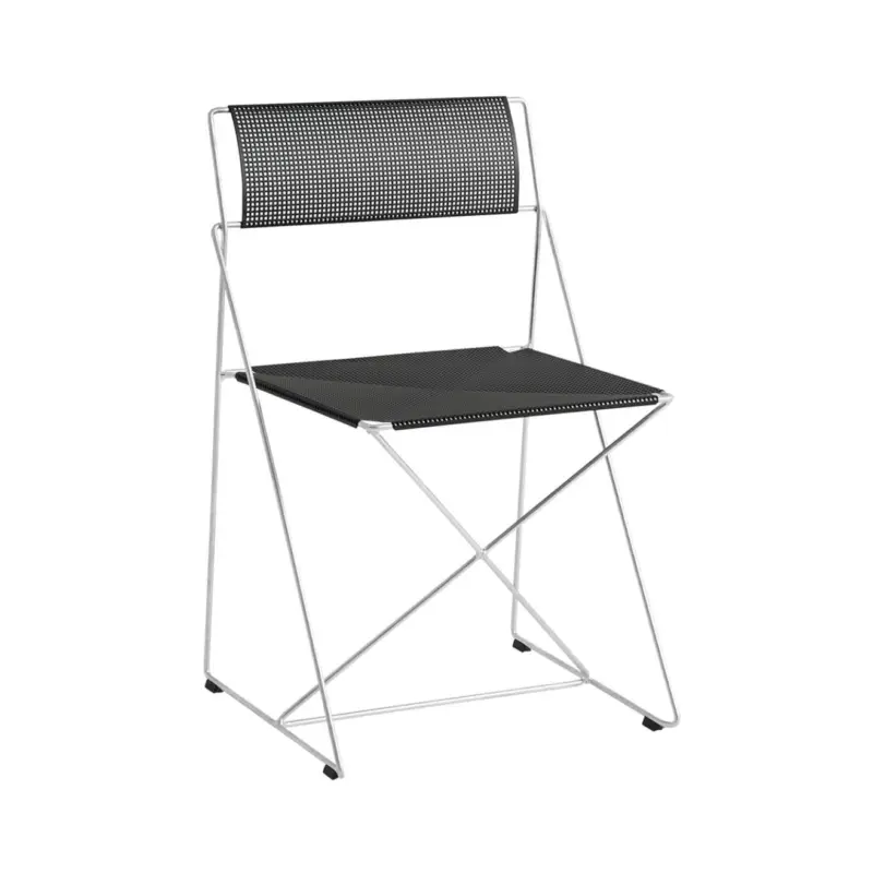 Acheter Direct Chaise extérieure X-LINE galvanisé noirHAY