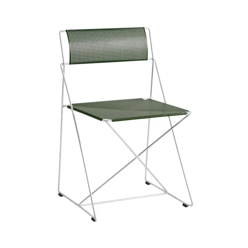 Vente Directe Chaise extérieure X-LINE galvanisé vert automneHAY