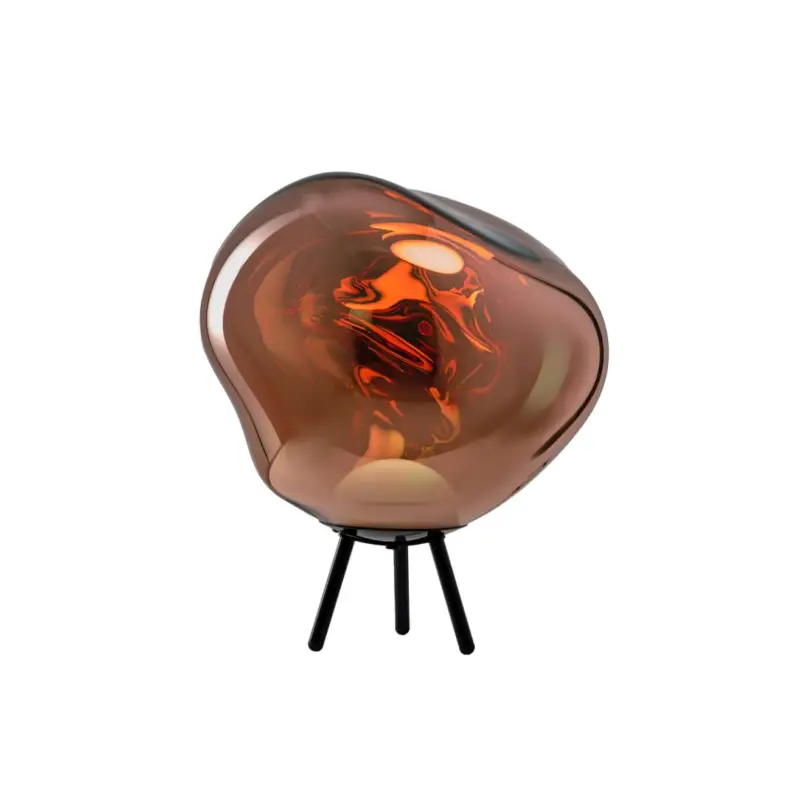 Haute Qualité Table Lamp MELT PORTABLE LARGE CopperTOM DIXON