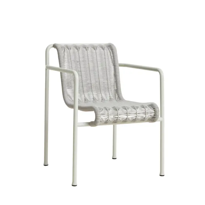 Vente Flash Chaise extérieure Chaise PALISSADE CORD Gris CielHAY