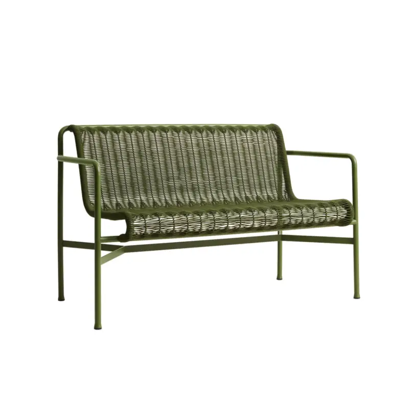Outdoor Bench PALISSADE CORD Dining Bench AnthraciteHAY Nouvel Arrivage