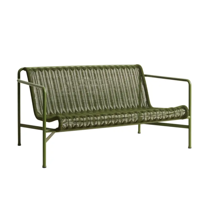 Canapé extérieur Banc PALISSADE CORD Lounge OliveHAY Acheter En Ligne