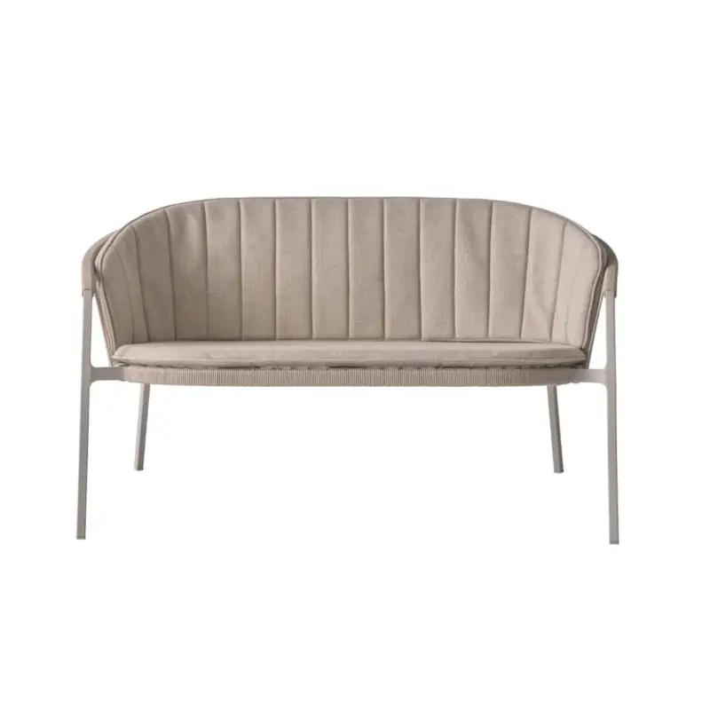 Canapé extérieur LAGRASSE 721 2 places avec coussin d&rsquo;assise et dossierVIPP Solde