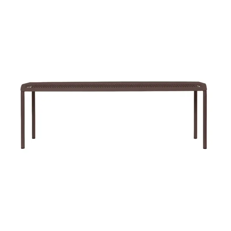Outdoor Bench DAPPLE L130 Dark ChocolateFERM LIVING Bon Marché