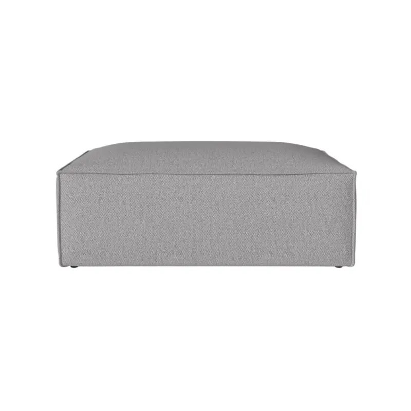 Pas Cher Pouf COSIMA 123×75 Monza Light GreyBOLIA