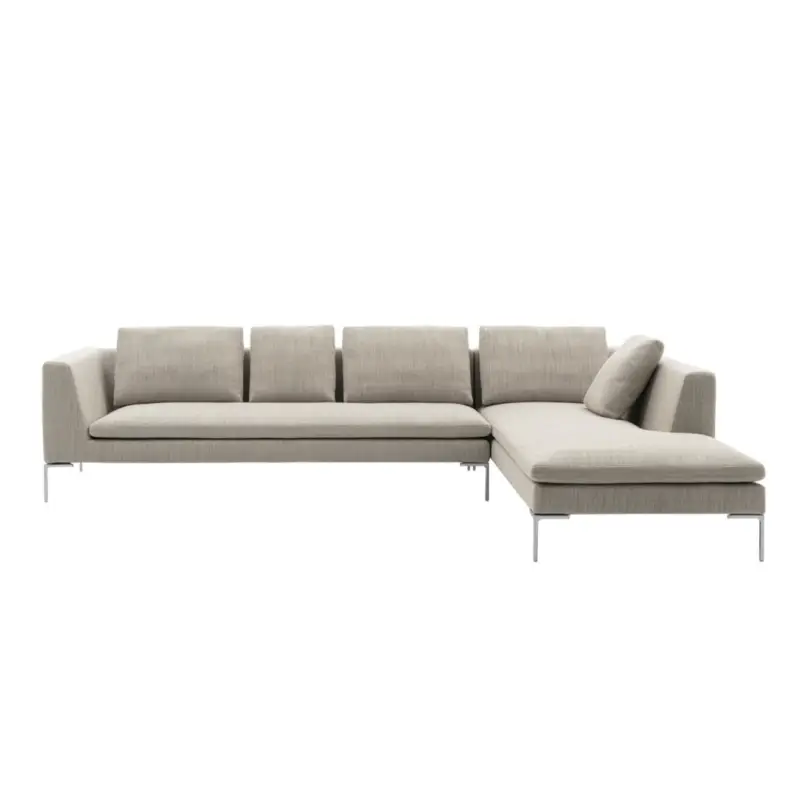 Commander Maintenant Sofa CHARLES right-angled Rattier Astro RopeB&B ITALIA