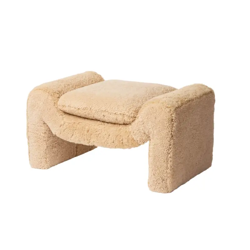 Jusqu&rsquo;à Épuisement Des Stocks Pouffe MIELO Vella BeigeBOLIA