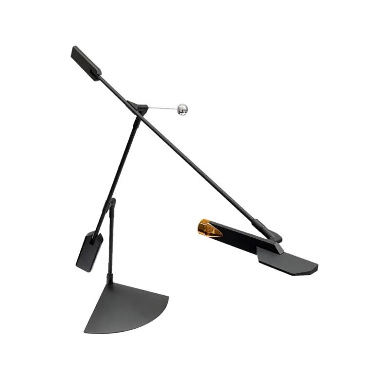 Prix Promo Desk Lamp HALLEYAnodized Black AluminiumSTILNOVO