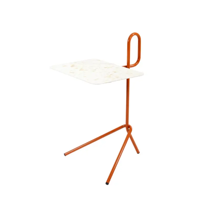 Side Table LAIME 42 Brown orange/ whiteNOMA Dernier Modèle