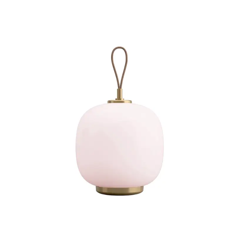 Dernière Chance Portable Lamp VL45 RADIOHUS PORTABLE Brass/ Pale roseLOUIS POULSEN