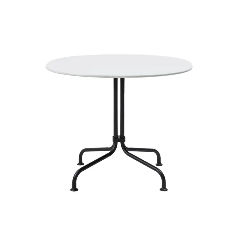 Outdoor Coffee Table CARMEL BISTRO H 63 Clam whiteGUBI Bon Marché