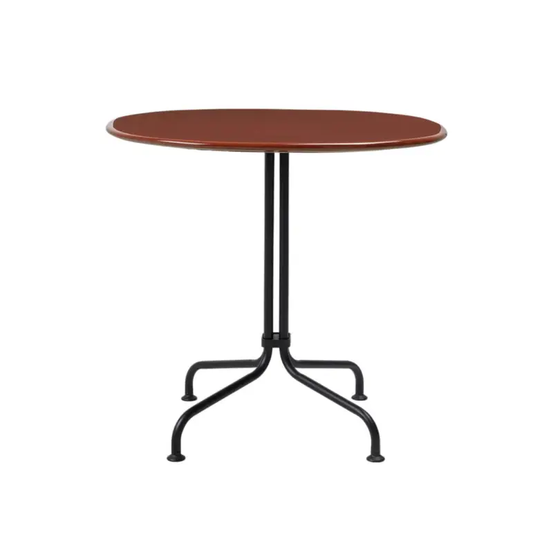 Table extérieure CARMEL BISTRO H 74 Rouge rocheGUBI Offre Spéciale