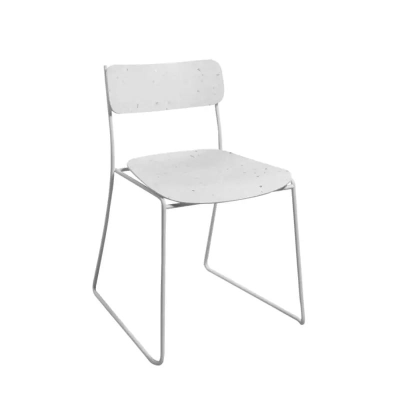 Chaise SEN 95.6 Plastique Blanc/ blancNOMA Nouvel Arrivage
