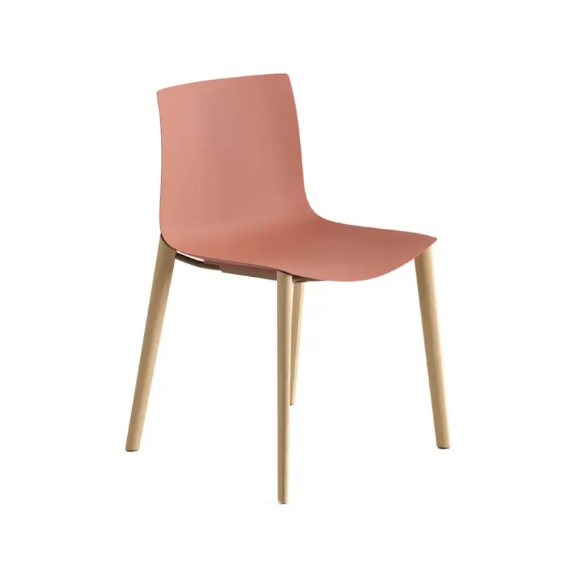 Dining Chair CATIFA RE 46 Wooden Legs RustARPER Super Prix