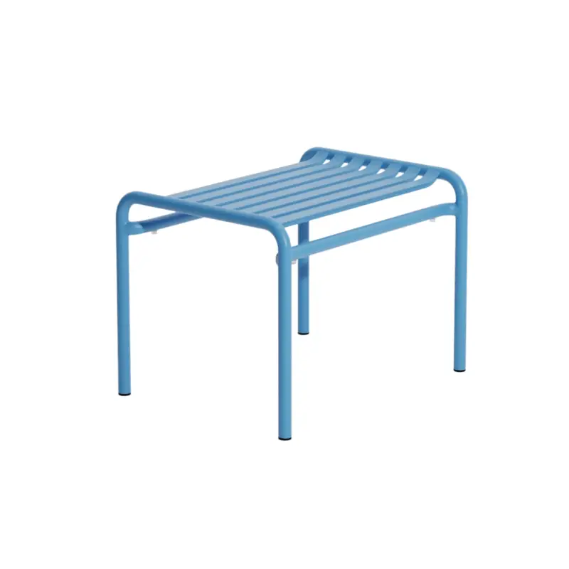 Outdoor Stool WEEK-END footrest Sky BluePETITE FRITURE Produit De Marque