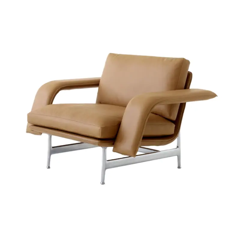 Affaire À Saisir Fauteuil MEANTIME AV29 Cuir CognacAND TRADITION