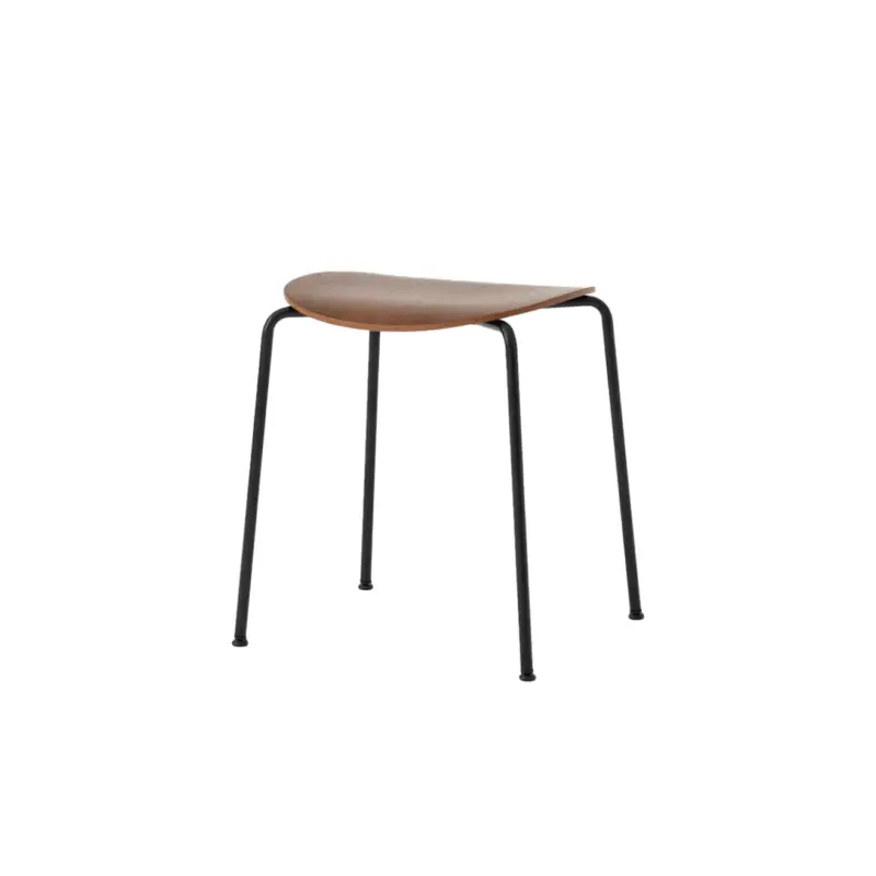 Stool PAVILION AV36 WalnutAND TRADITION Meilleur Prix